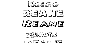 Coloriage Reane
