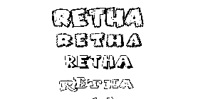 Coloriage Retha
