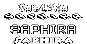 Coloriage Saphira