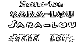 Coloriage Sara-Lou