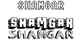 Coloriage Shamgar