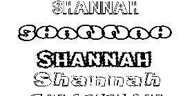 Coloriage Shannah