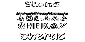 Coloriage Sheraz