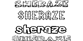 Coloriage Sheraze