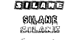 Coloriage Silane