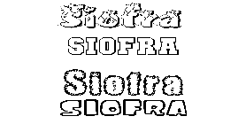 Coloriage Siofra