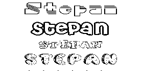 Coloriage Stepan