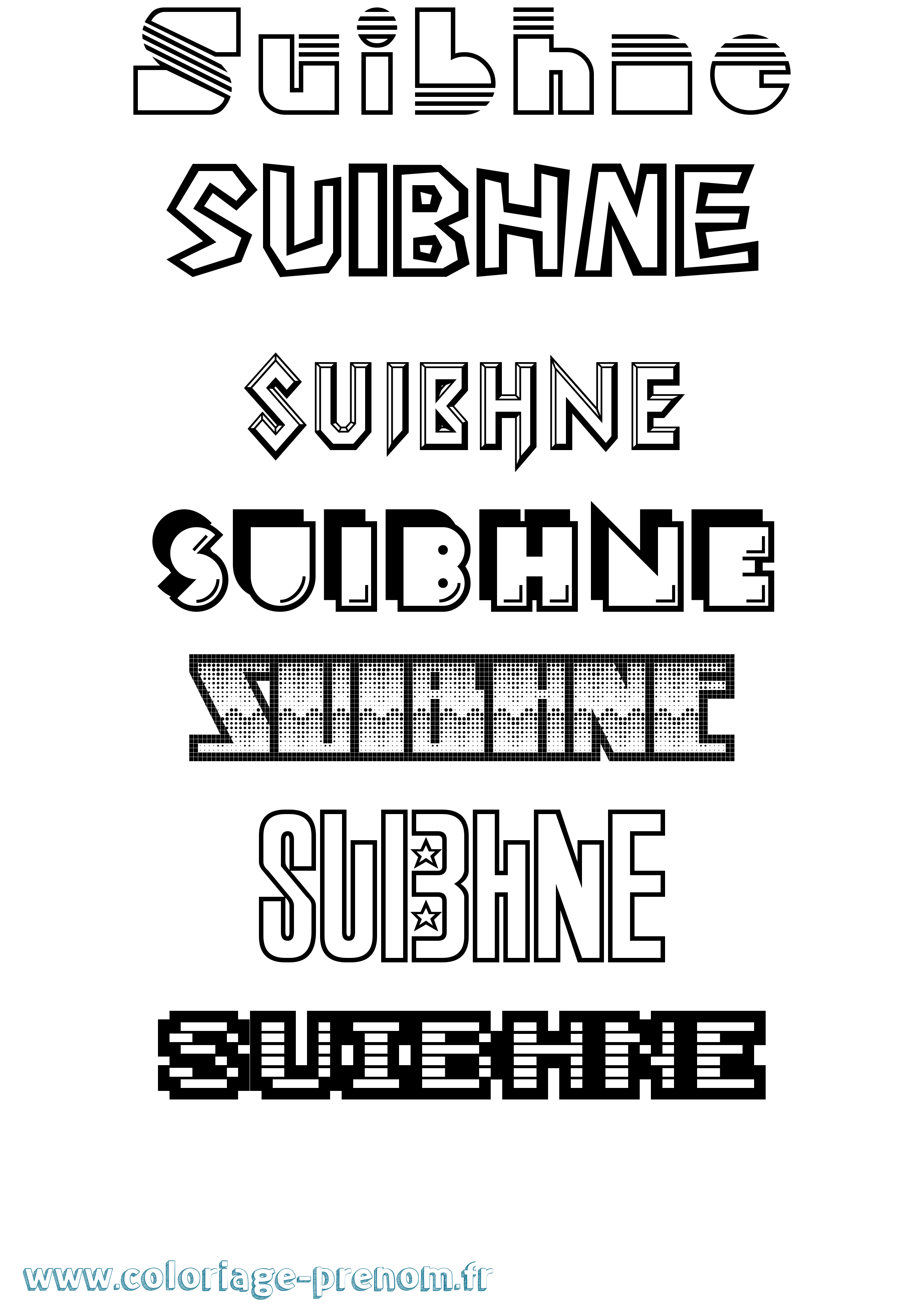 Coloriage Suibhne Jeux Vidéos Coloriage prénom Suibhne Jeux Vidéos