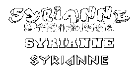Coloriage Syrianne