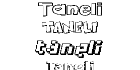 Coloriage Taneli