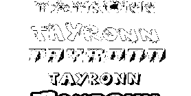 Coloriage Tayronn