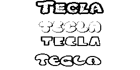 Coloriage Tecla