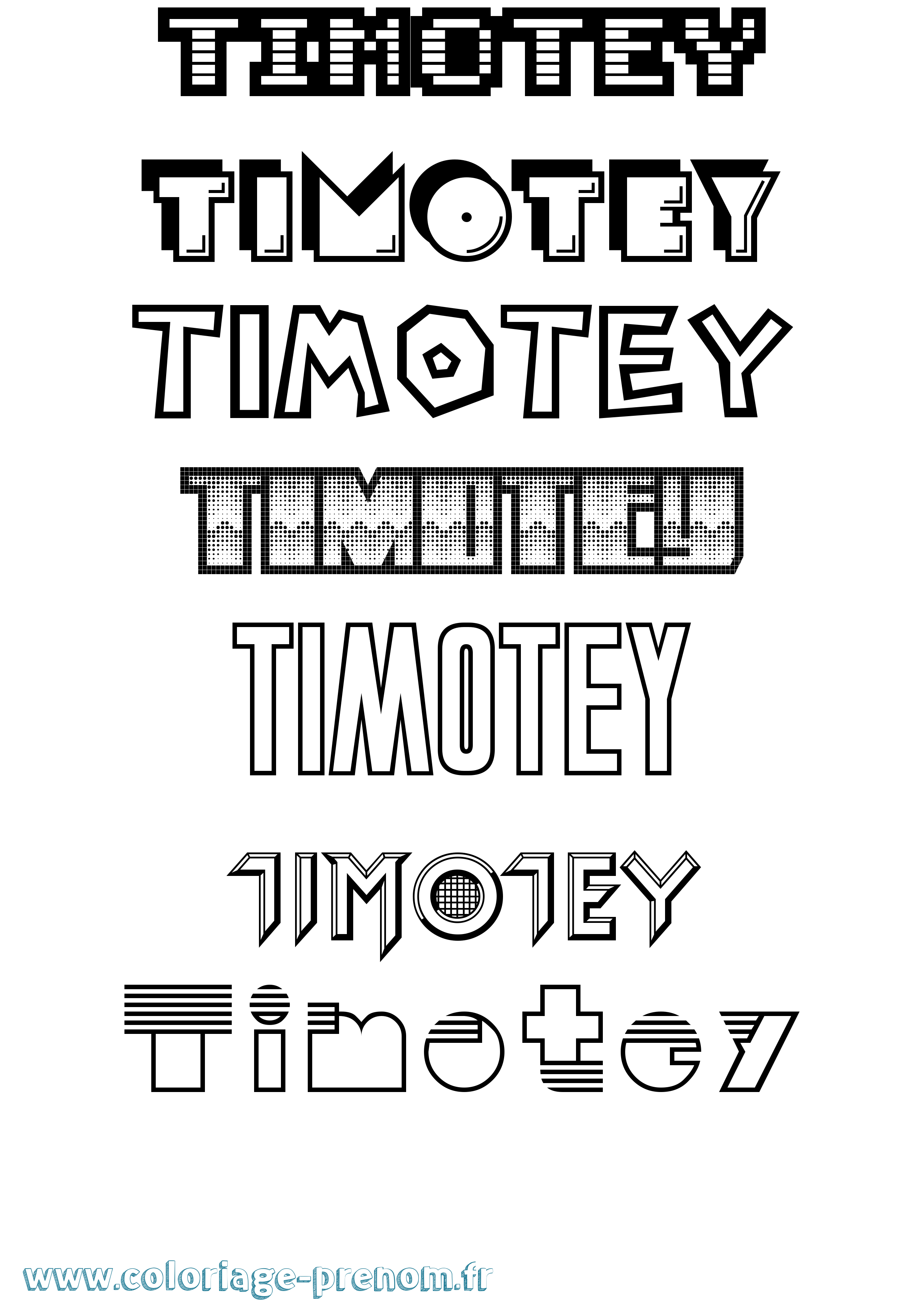 Coloriage Timotey Jeux Vidéos Coloriage prénom Timotey Jeux Vidéos