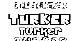 Coloriage Turker