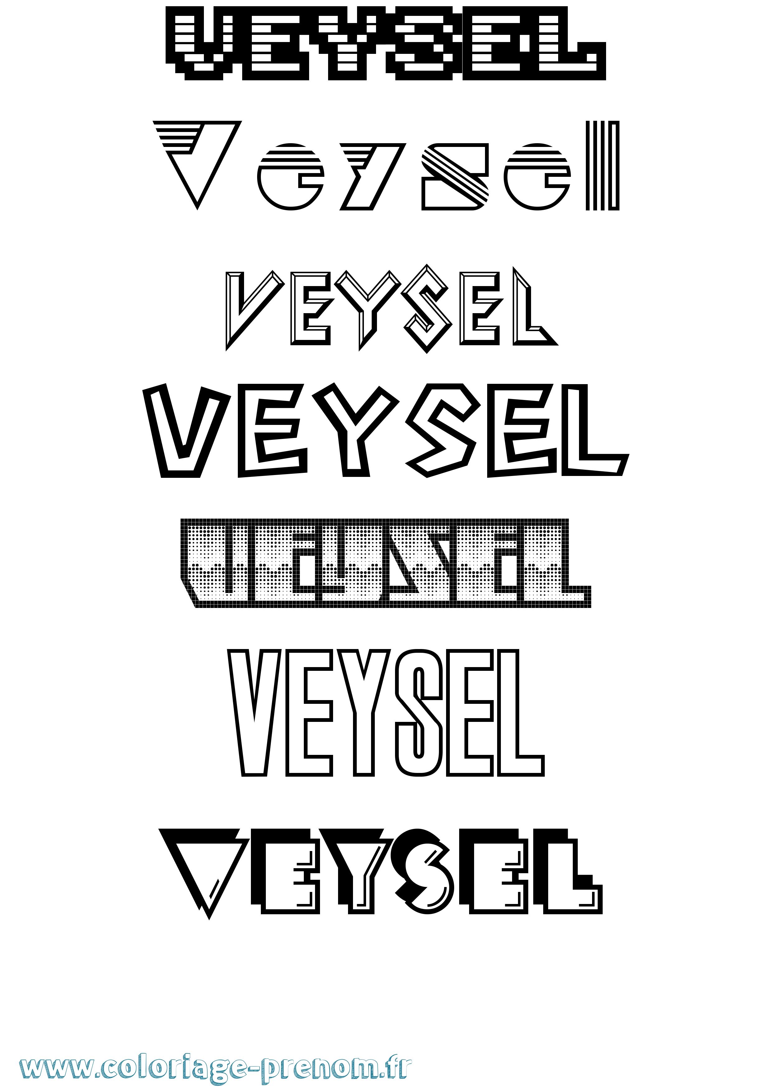 Coloriage Veysel Jeux Vidéos Coloriage prénom Veysel Jeux Vidéos