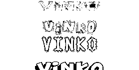 Coloriage Vinko