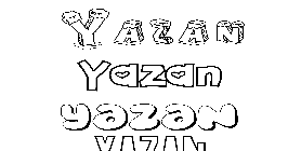 Coloriage Yazan