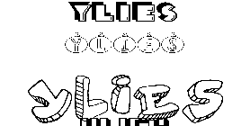 Coloriage Ylies