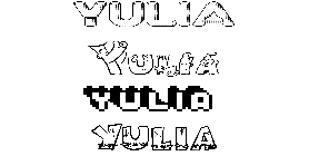 Coloriage Yulia