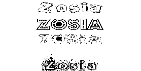 Coloriage Zosia