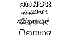Coloriage Aanor