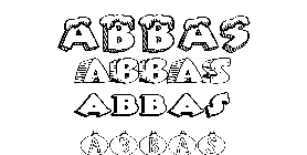 Coloriage Abbas