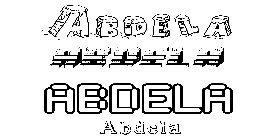 Coloriage Abdela