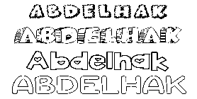 Coloriage Abdelhak