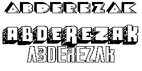 Coloriage Abderezak