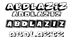 Coloriage Abdlaziz