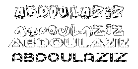 Coloriage Abdoulaziz