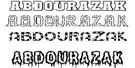 Coloriage Abdourazak
