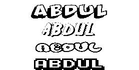 Coloriage Abdul