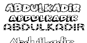 Coloriage Abdulkadir