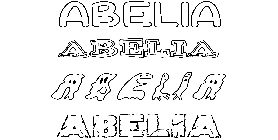 Coloriage Abelia