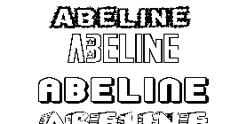 Coloriage Abeline