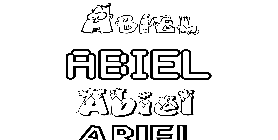 Coloriage Abiel