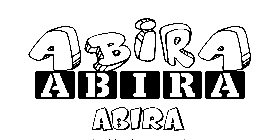 Coloriage Abira