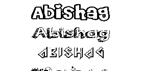Coloriage Abishag