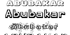 Coloriage Abubakar