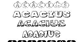 Coloriage Acacius