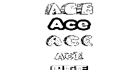 Coloriage Ace