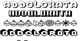 Coloriage Addolorata