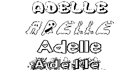 Coloriage Adelle