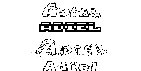 Coloriage Adiel