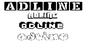 Coloriage Adline