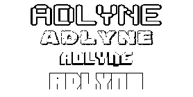 Coloriage Adlyne