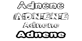 Coloriage Adnene