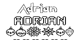 Coloriage Adrian