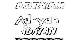 Coloriage Adryan